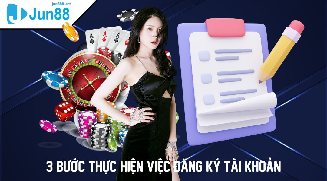 3 bước thực hiện việc đăng ký tài khoản