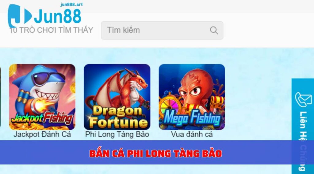 Bắn cá Phi Long Tàng Bảo 